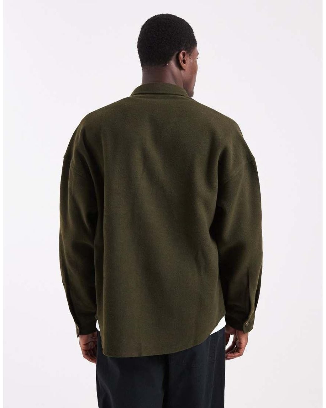 ASOS Green Oversized Shirt for men