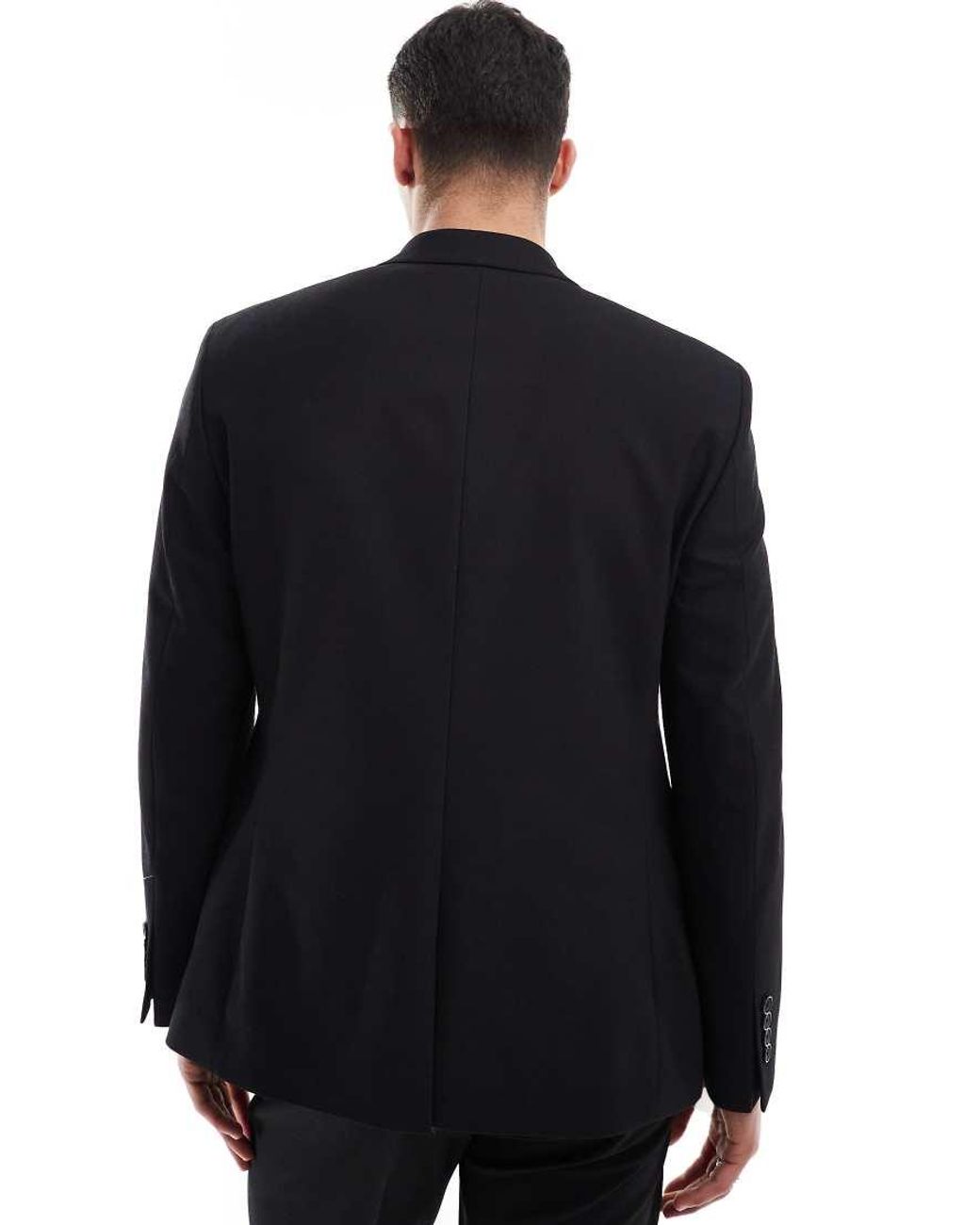 ASOS Blue Slim Suit Jacket for men
