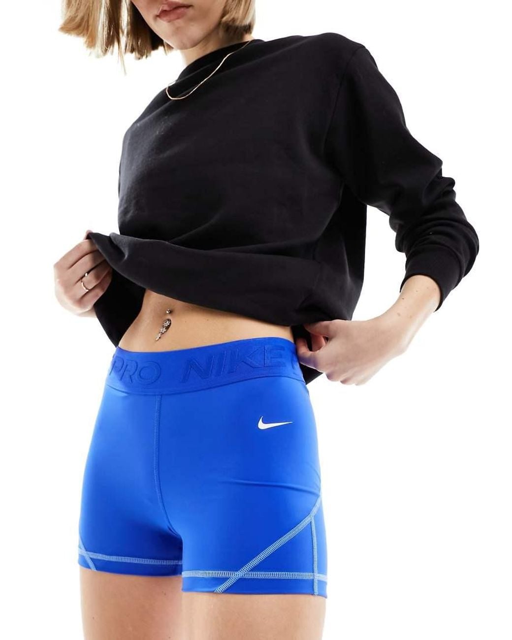 nike pro training 3 inch shorts