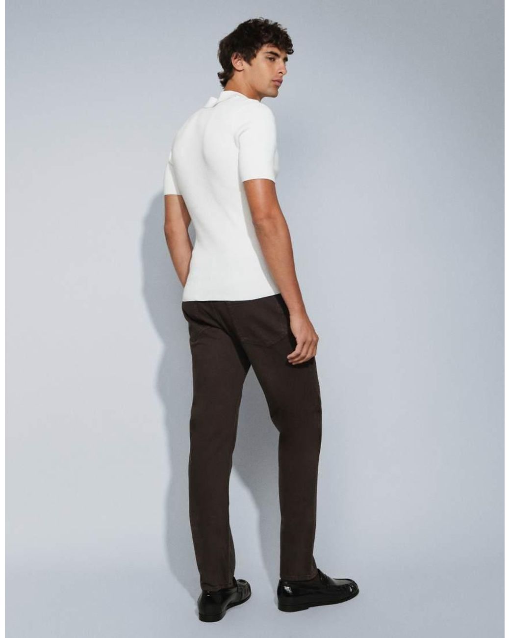 Mango Gray Bob Tapered Jean for men
