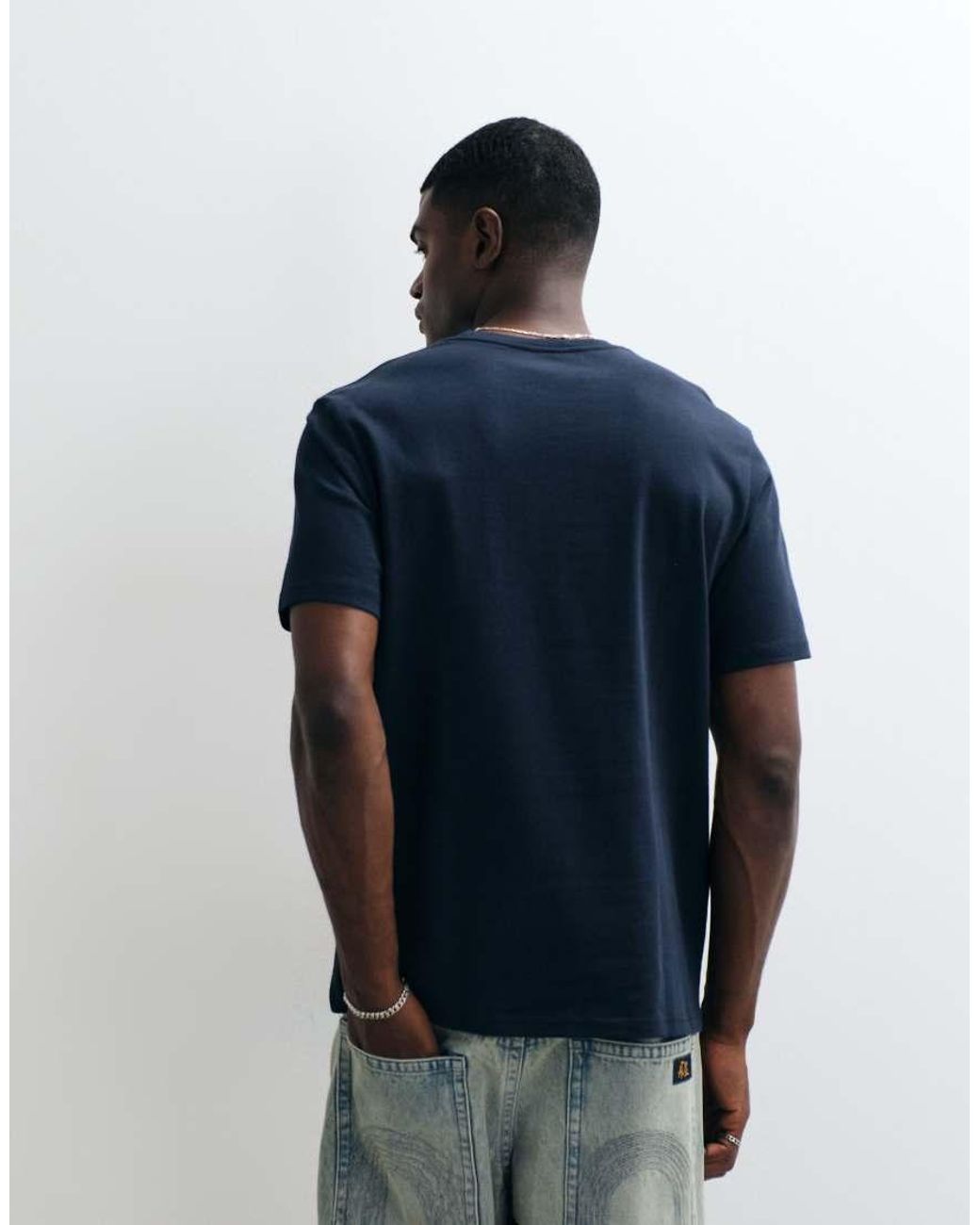 Wrangler Blue Pocket Tee for men