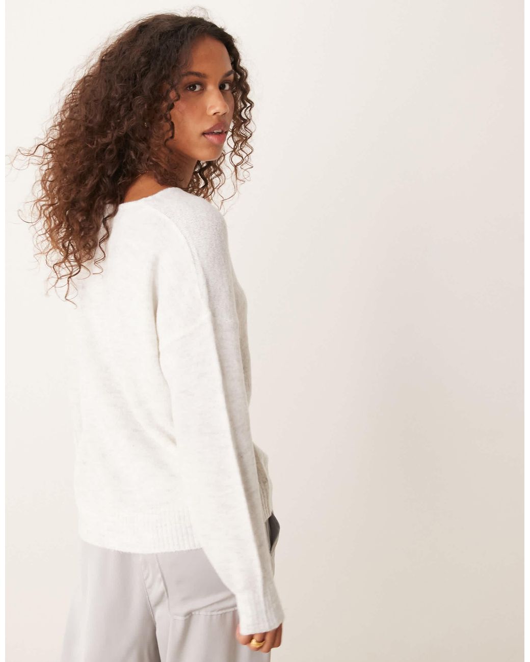 Jdy White – pullover