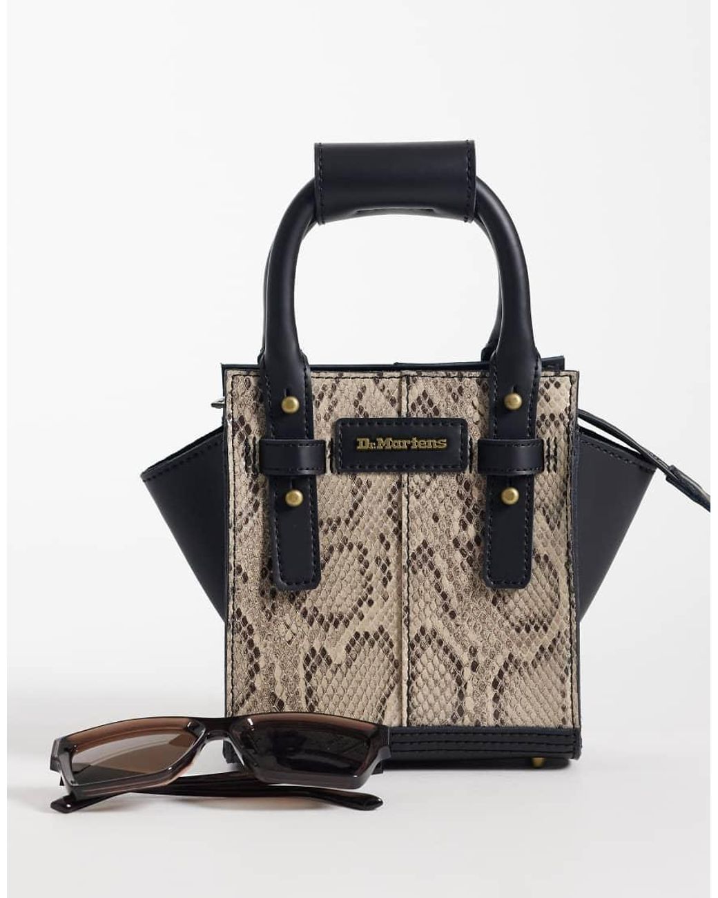 Dr. Martens Black Xs Tote Bag