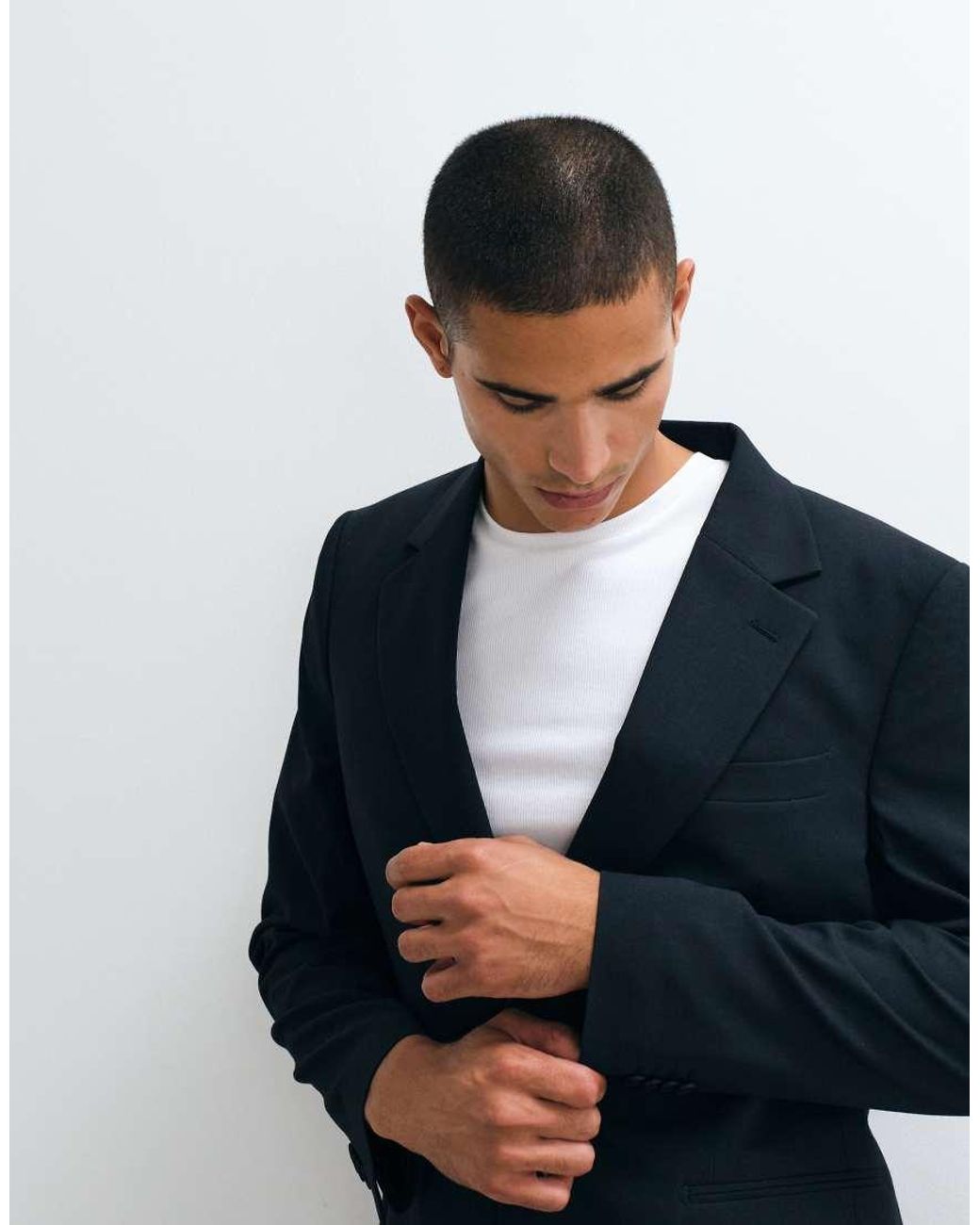 ASOS Blue Slim Suit Blazer for men
