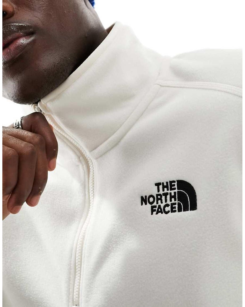 Zip Chaqueta Polar 100 Glacier Para Hombre Sudadera North Face