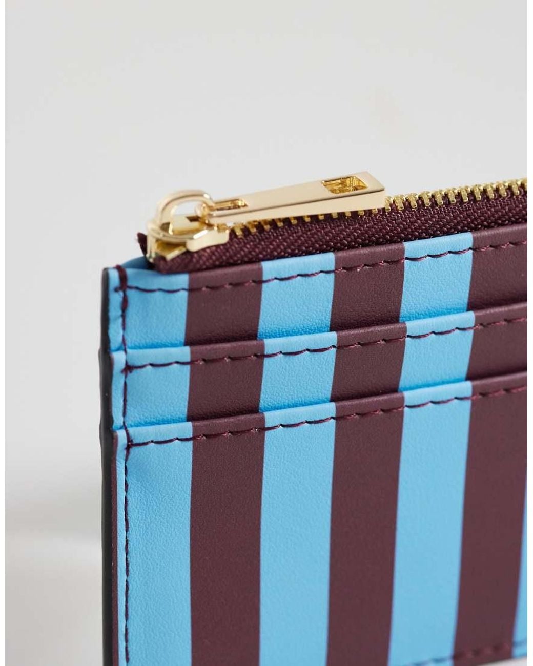 ASOS Blue Striped Cardholder
