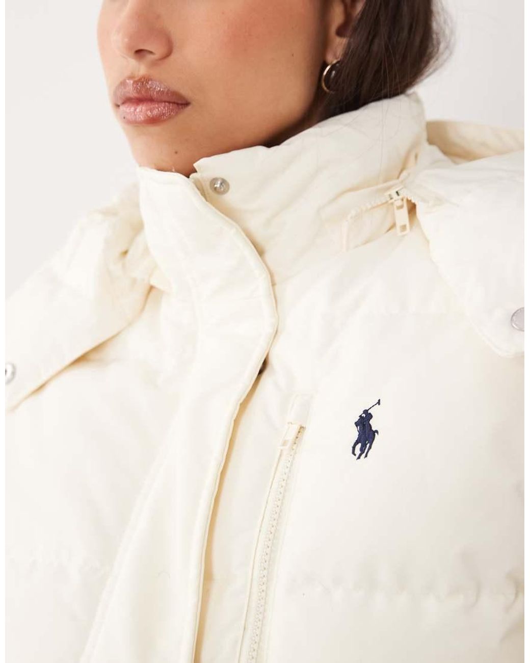 Polo Ralph Lauren Natural Carly Down Padded Hooded Jacket