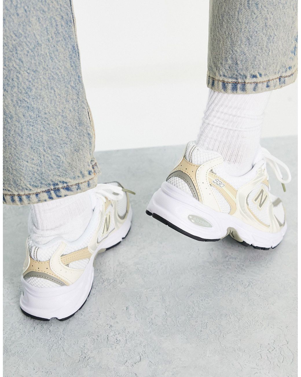 new balance métallisé