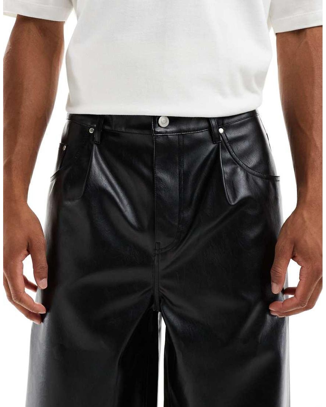 ASOS White Super baggy Pants for men