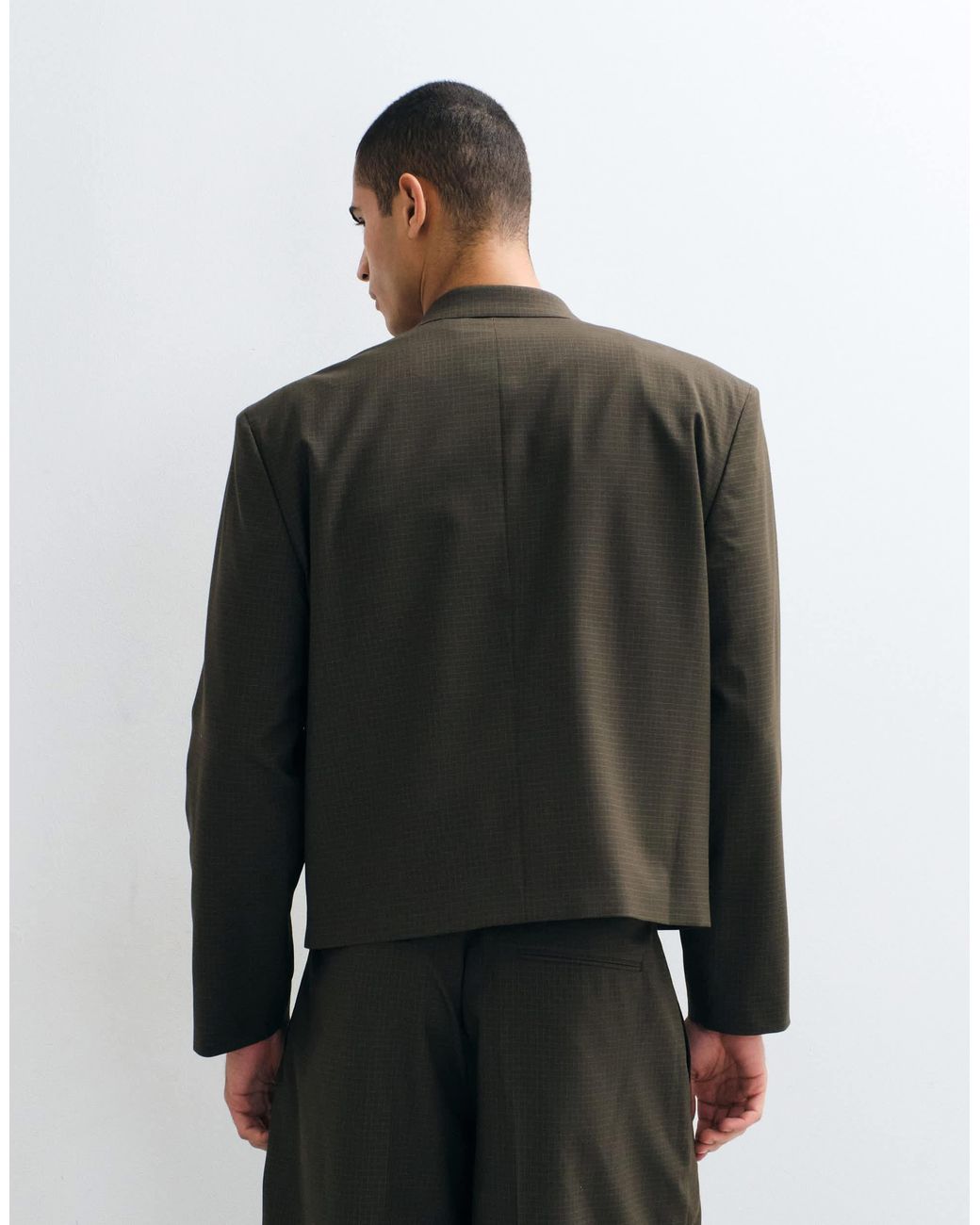 ASOS Black Boxy Suit Jacket for men
