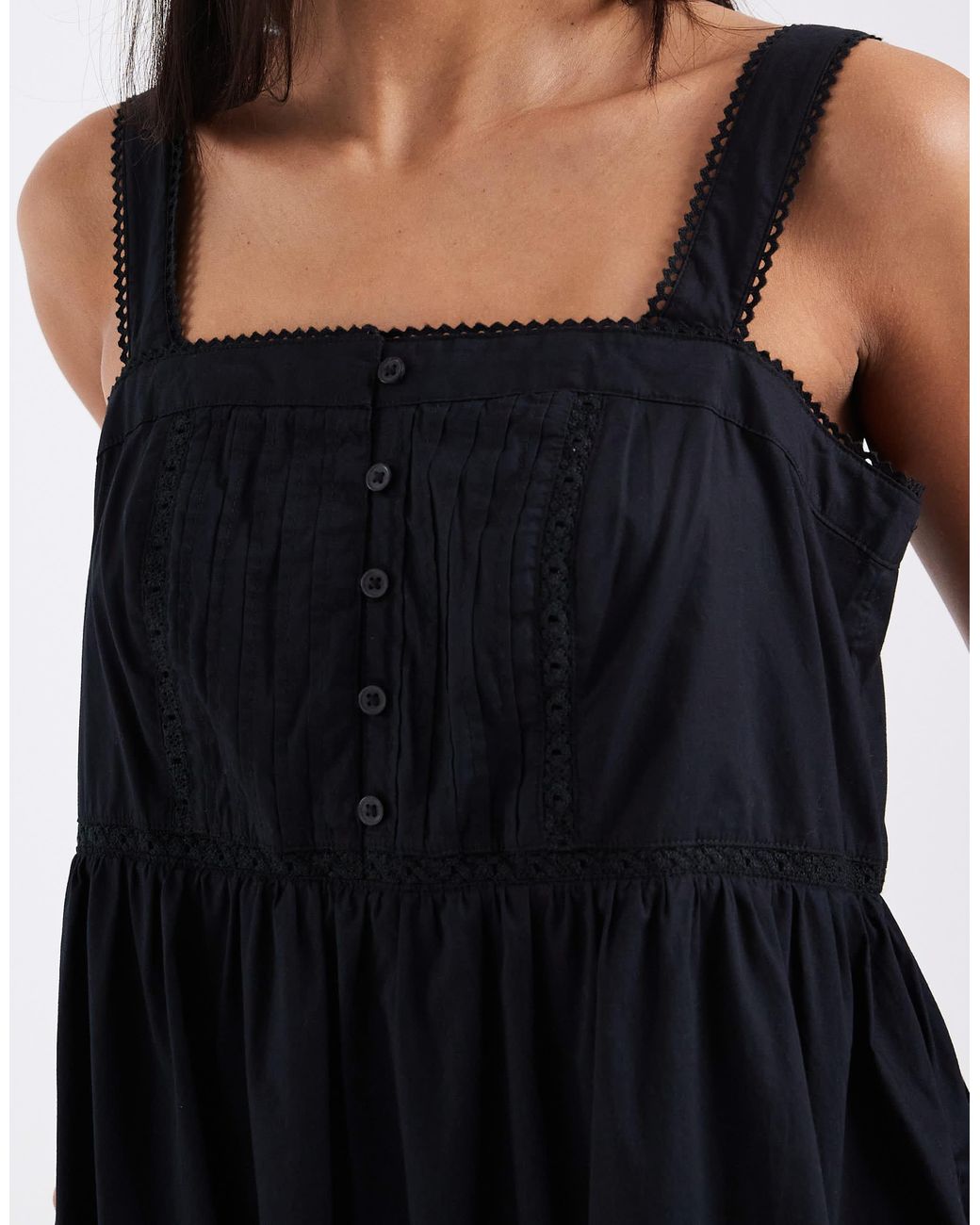 Robe courte à basque e Levi's en coloris Black