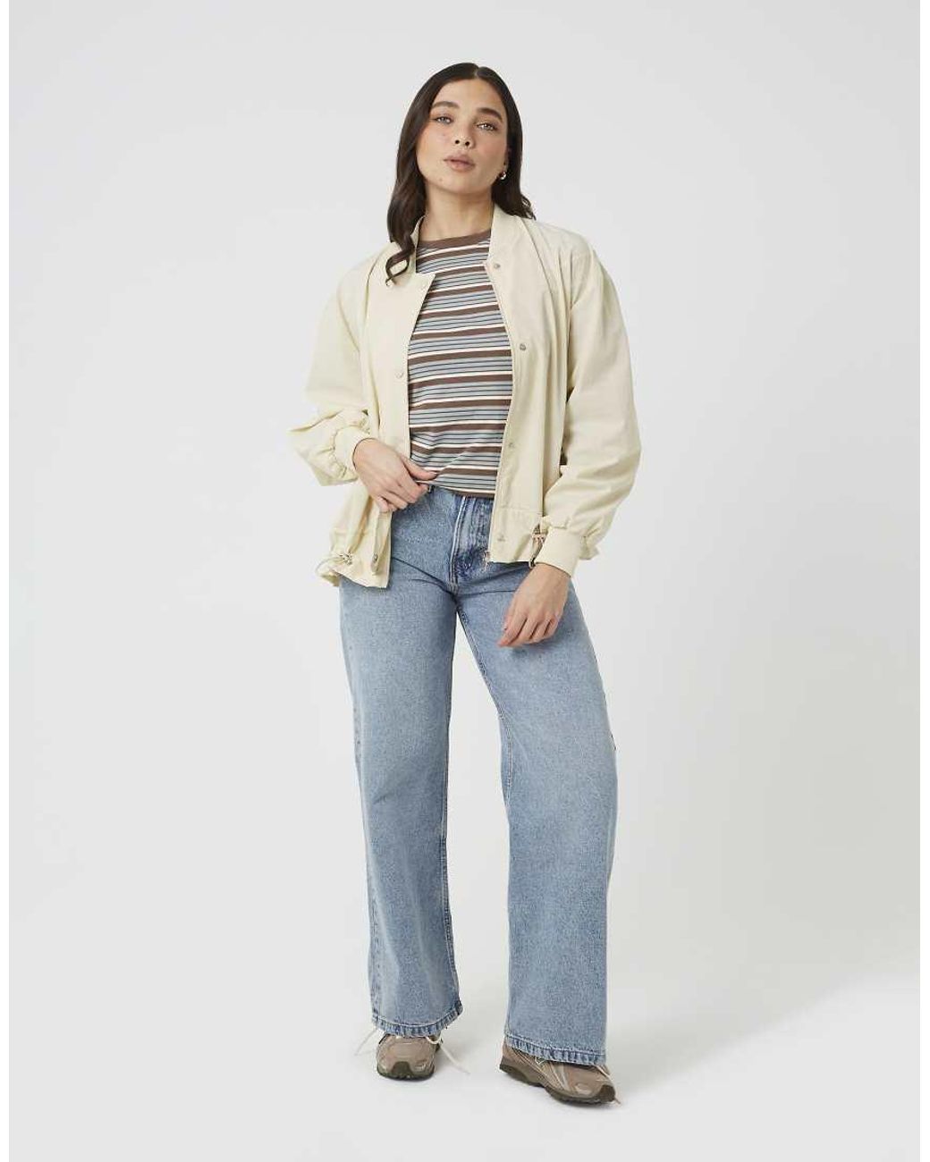 Brave Soul Natural Windbreaker Style Jacket