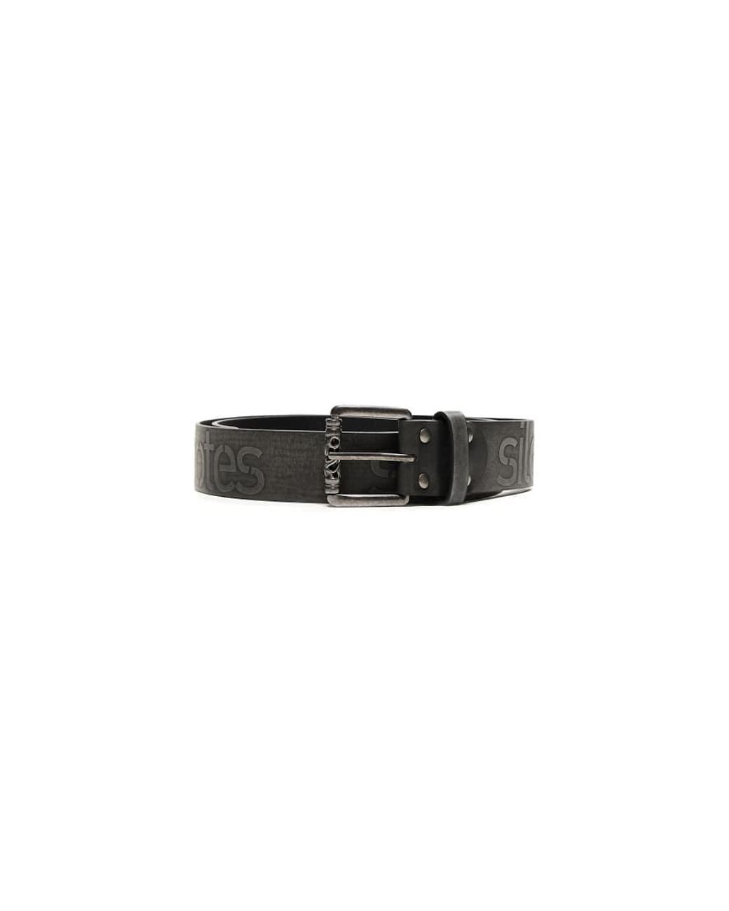 Bershka Black Buckle Belt for men