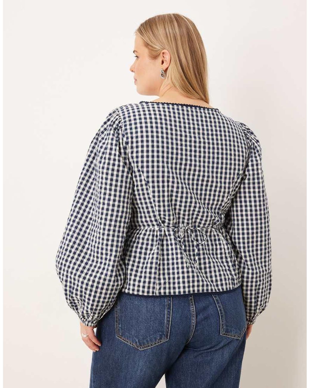 Nobody's Child Black Edie Balloon Sleeve Blouse