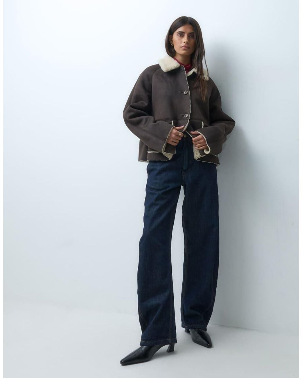 Giacca Foderata di ASOS in Gray