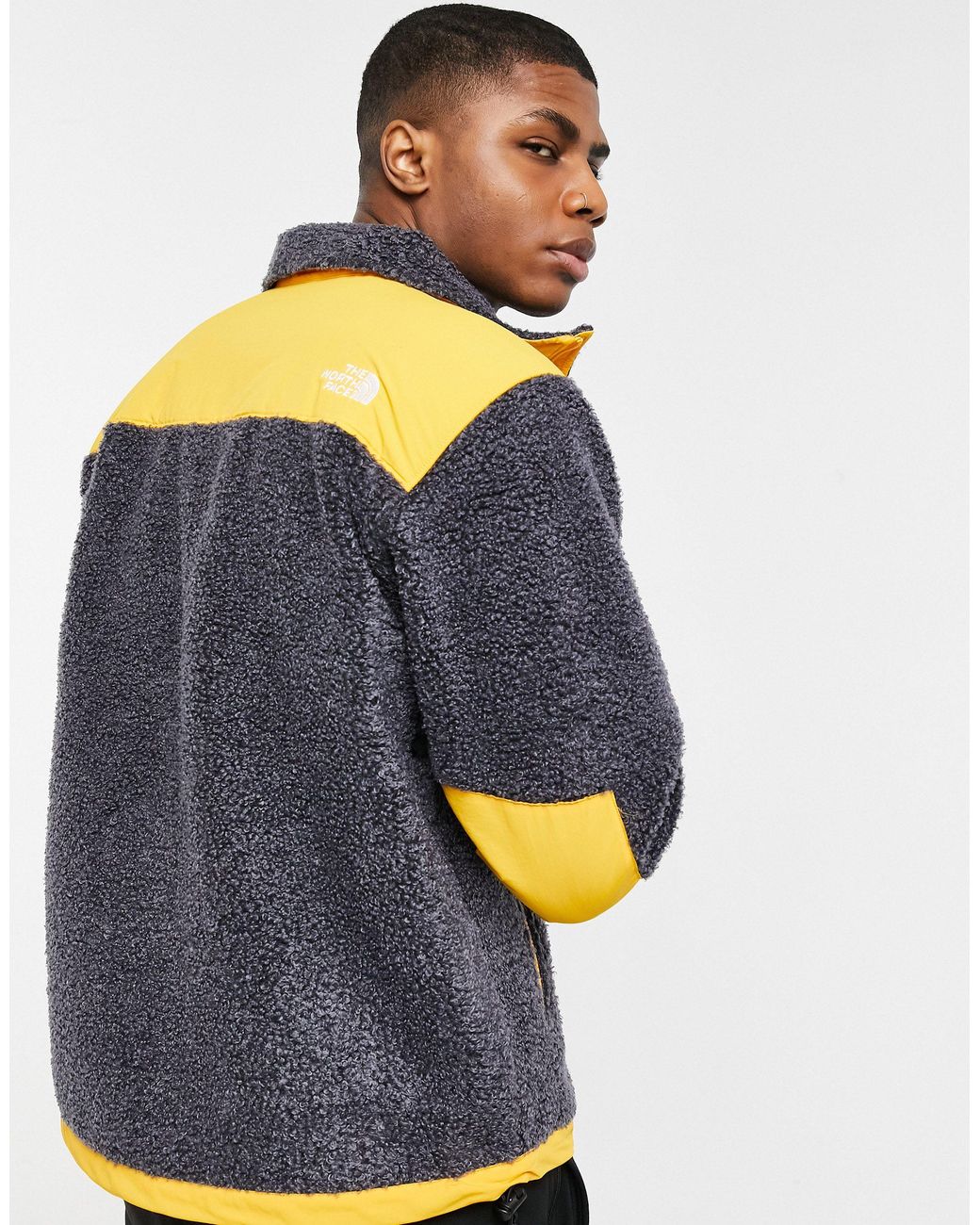 The North Face Seasonal Retro Denali Fleece Jacket in Yellow for Men | Lyst