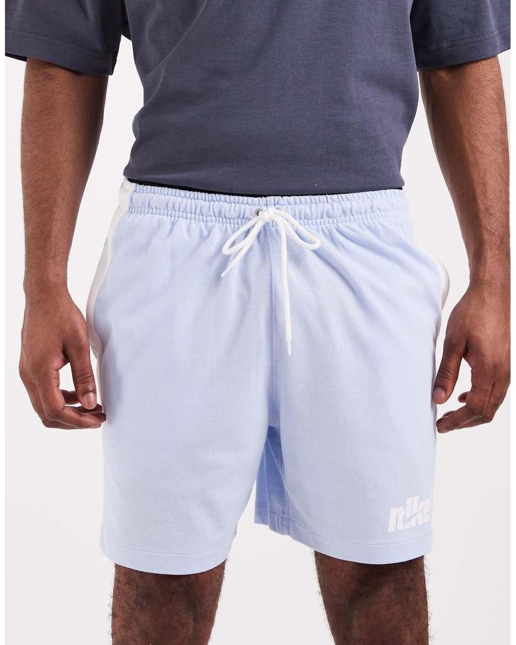 Nike Blue Futbol Woven Shorts for men