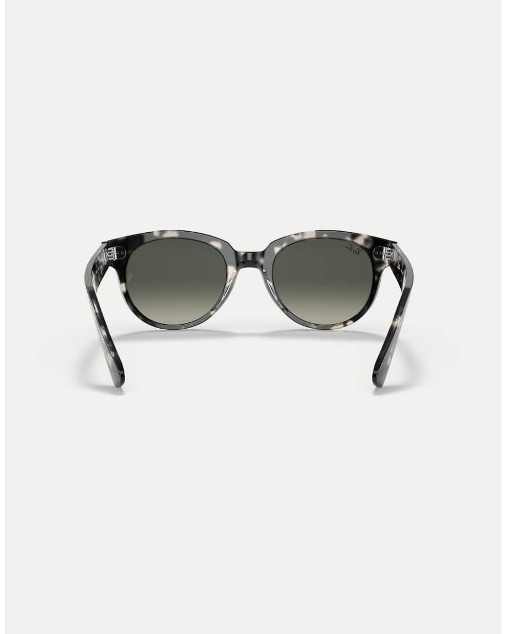 Ray-Ban Gray Orion Square Sunglasses With Lens