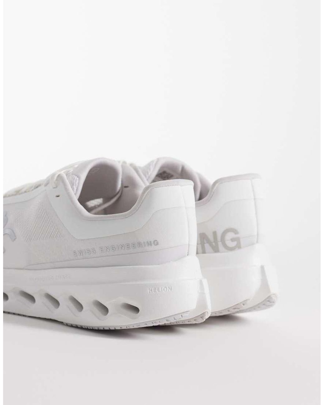 On Shoes White Cloudsurfer Next Running Trainers for men