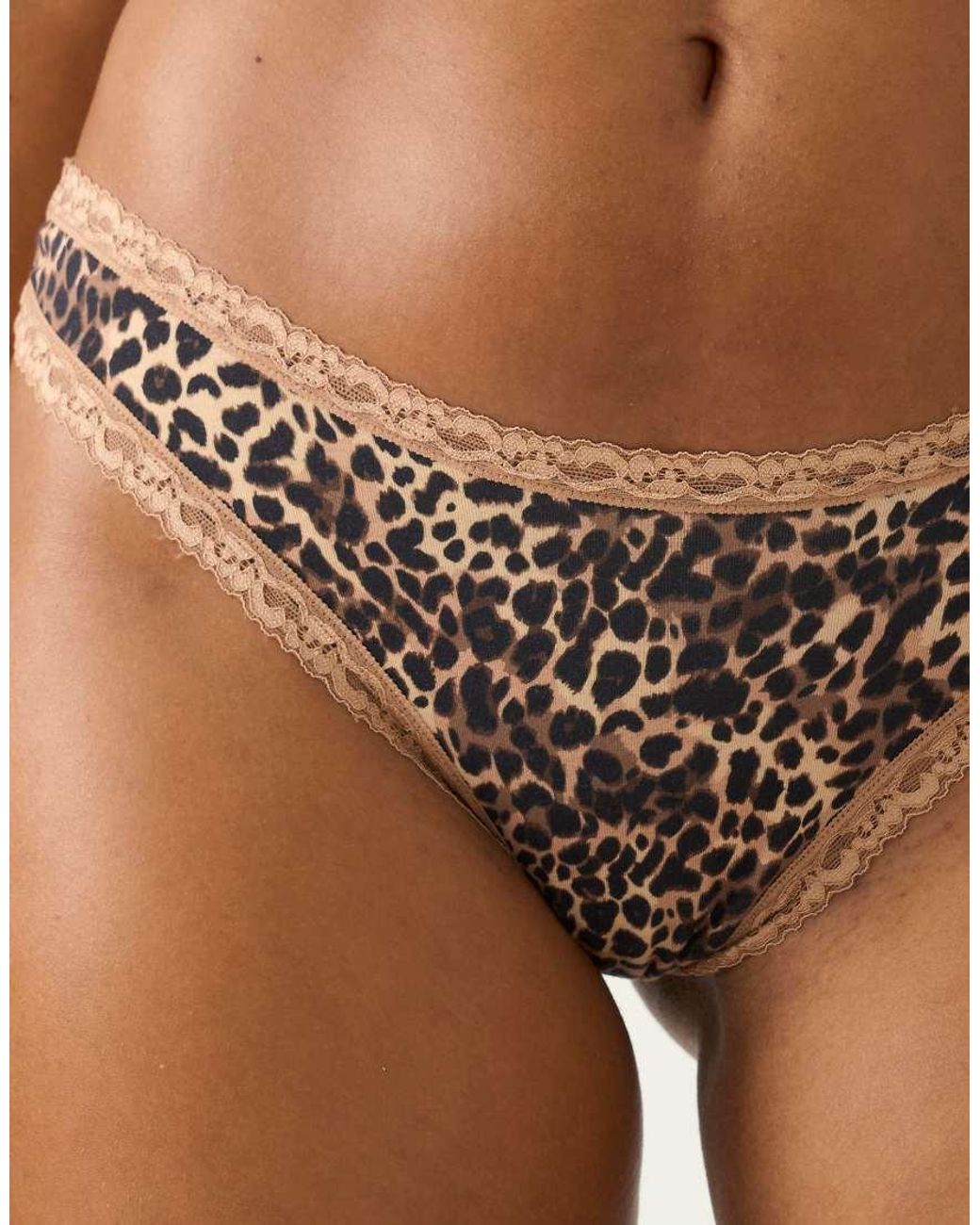 Stripe & Stare Multicolor Thong Four Pack