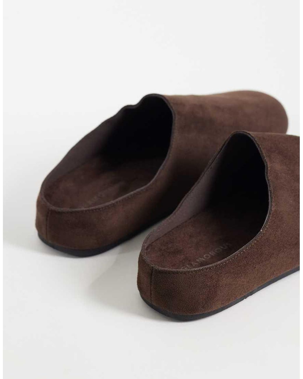 Glamorous Brown Mule Clogs