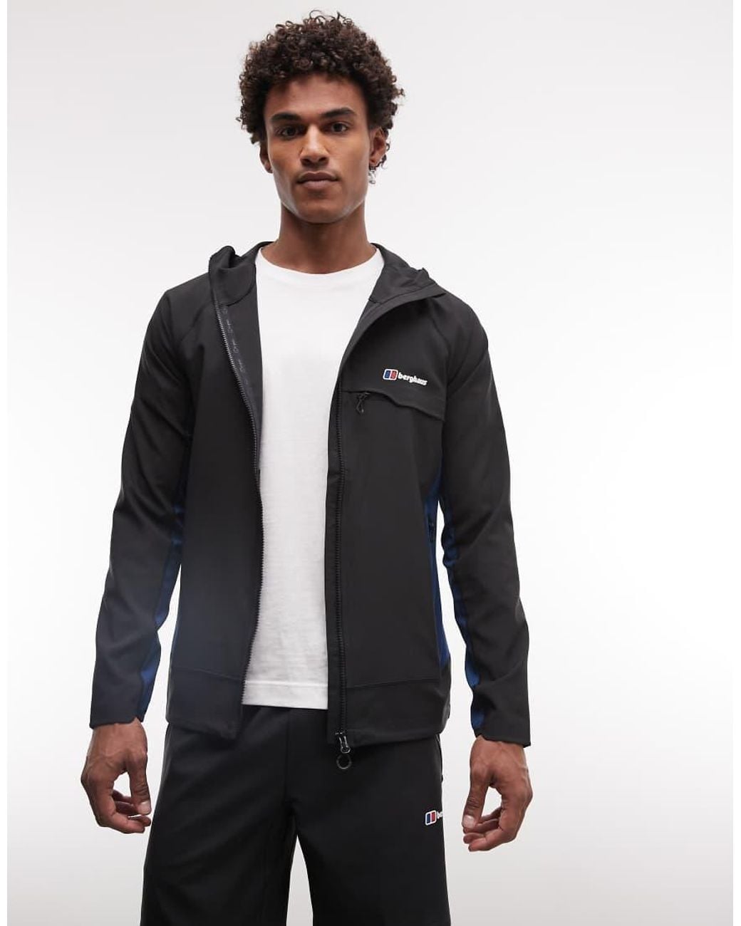 Berghaus Black Wavertree Hooded Jacket for men