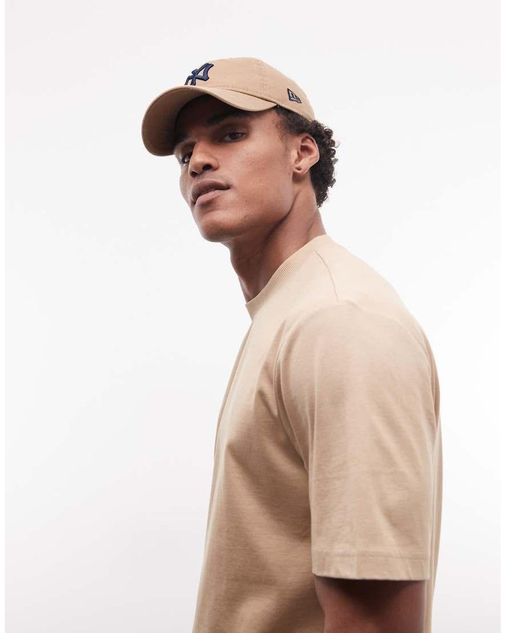 HUGO Natural Nieros Regular Fit T-shirt for men
