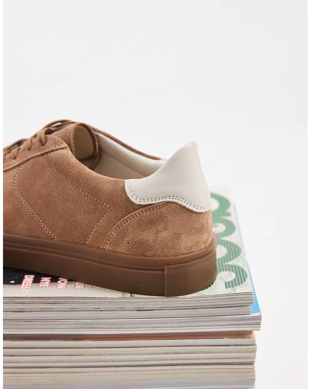 Vagabond Gray Shoemakers Shoemakers Cody Suede Lace Up Trainers