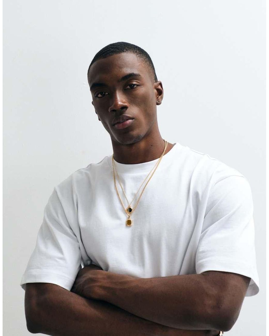 ASOS White Relaxed T-Shirt With Text Graphic for men