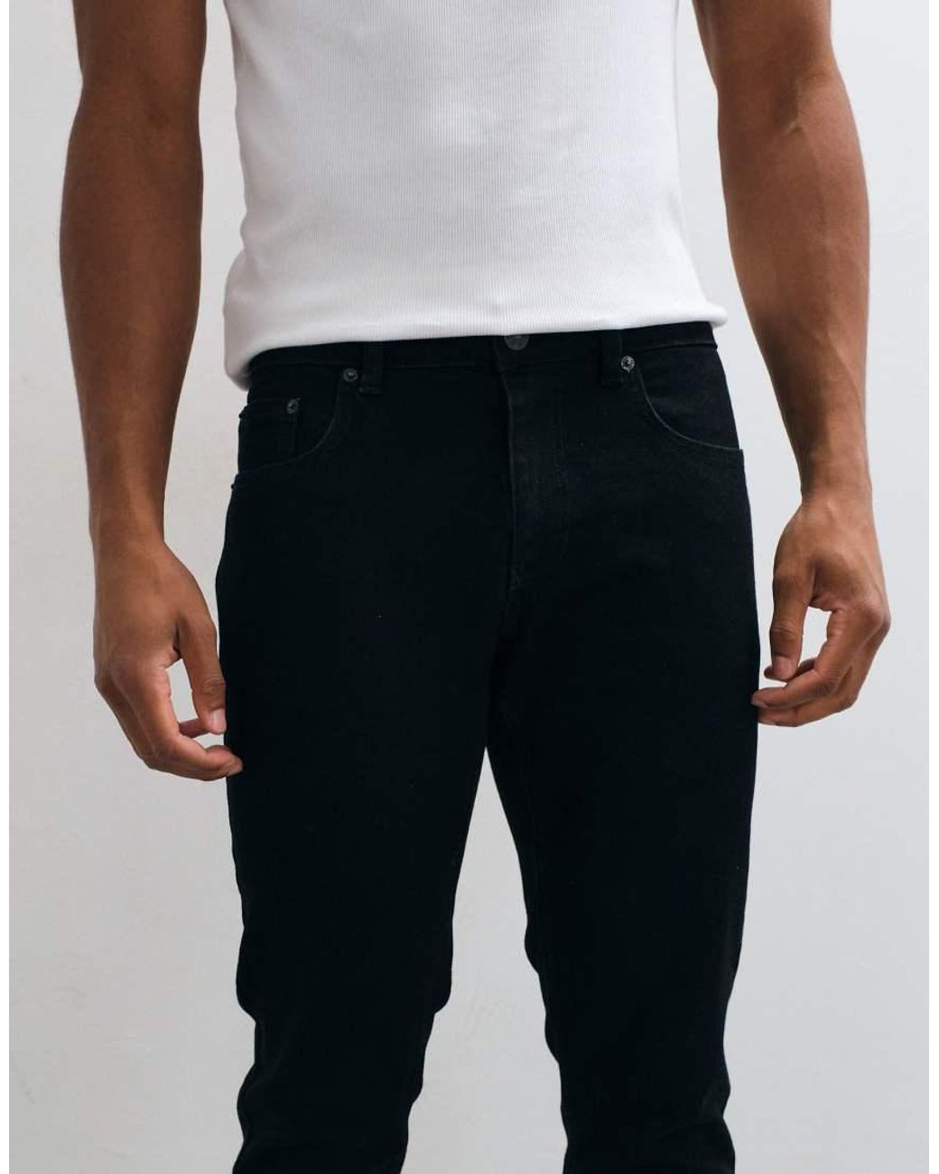 New Look White Slim Jeans for men