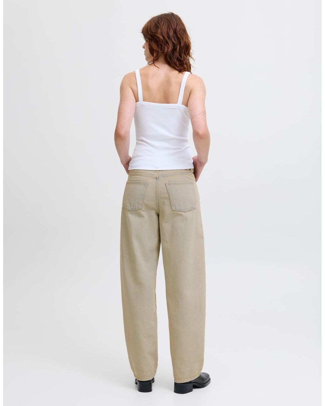 Jean ample - clair JJXX en coloris Natural