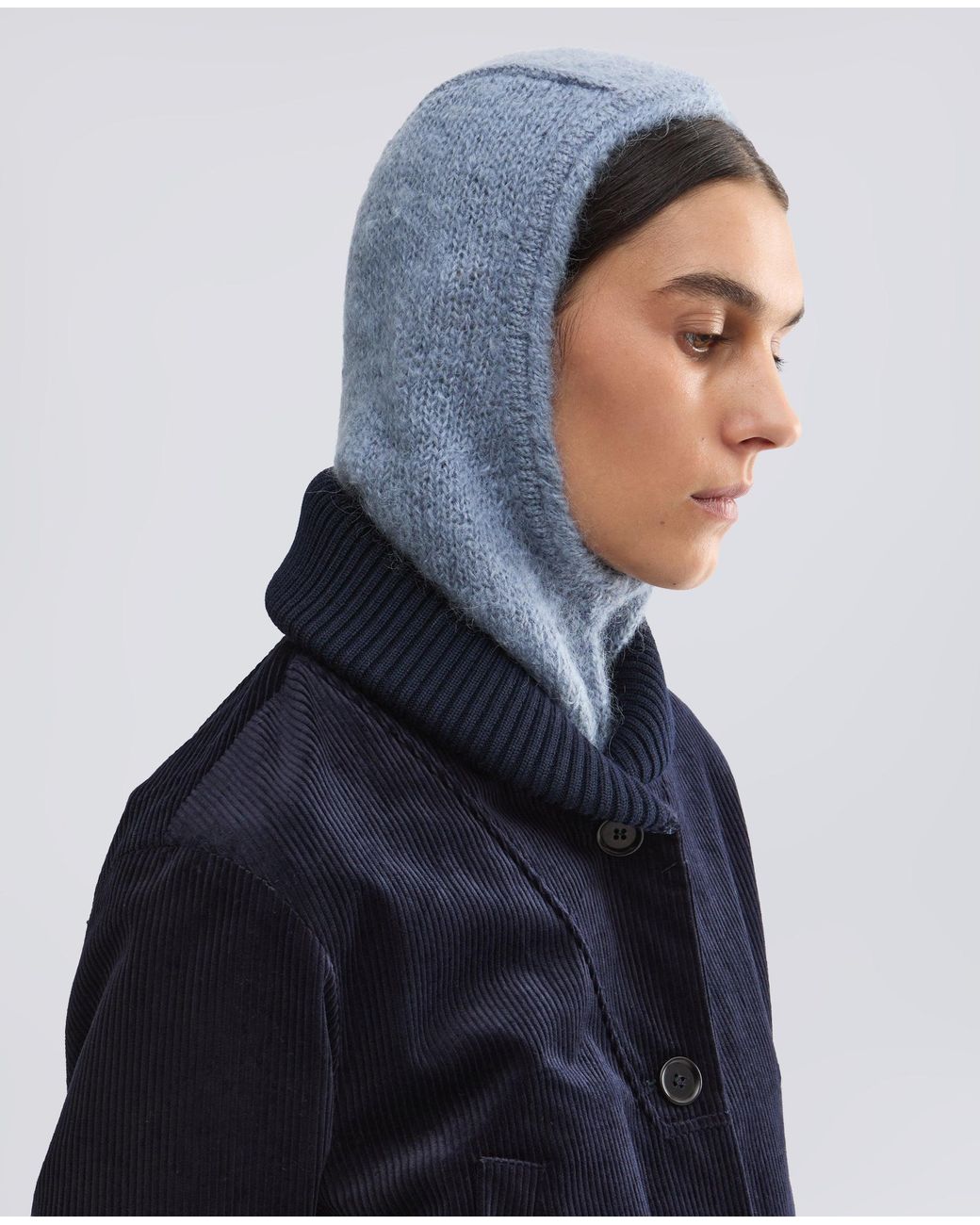 Balaclava di Aspesi in Blue