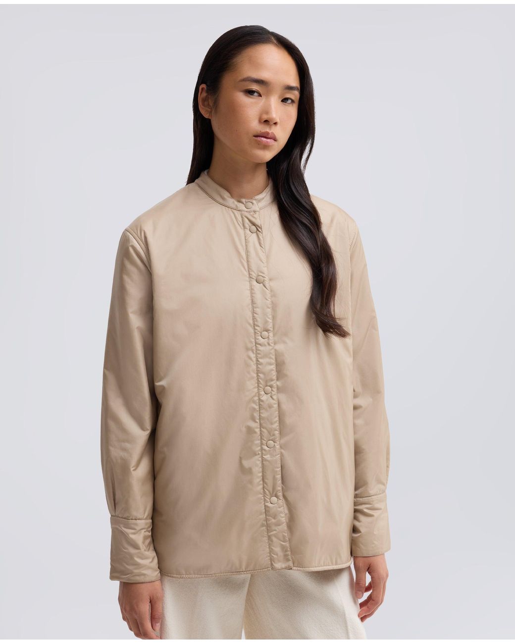 Overshirt Glue di Aspesi in Natural
