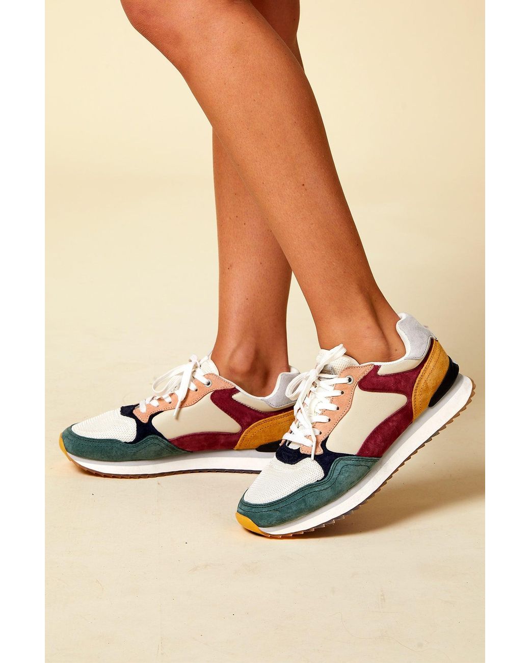 HOFF Multicolor Aspiga Ethical Montreal Leather Trainers