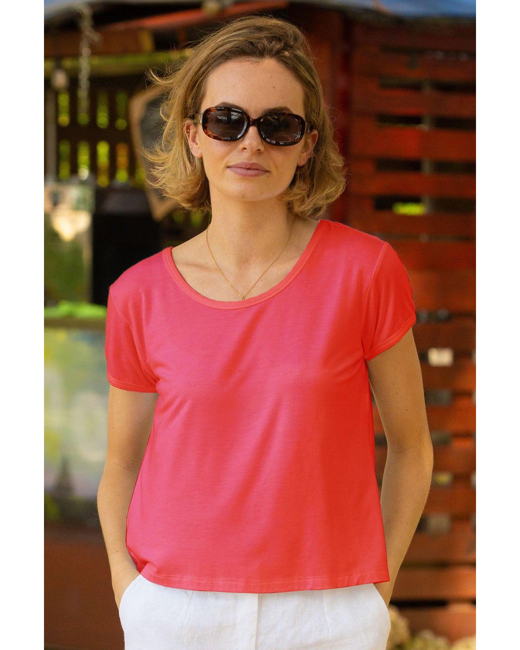 Aspiga Red Short Sleeve T-Shirt