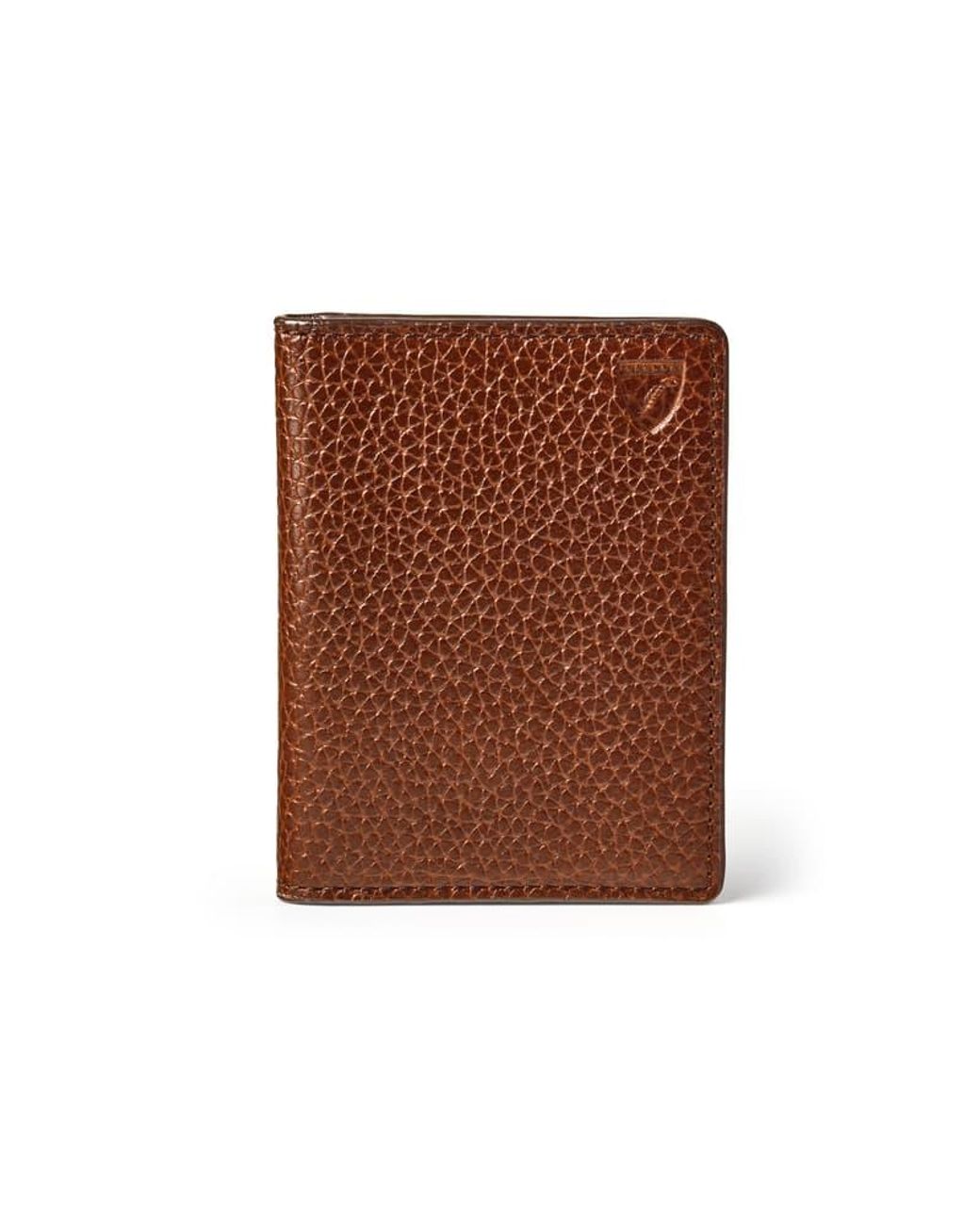 Aspinal Brown Id & Travel Card Case