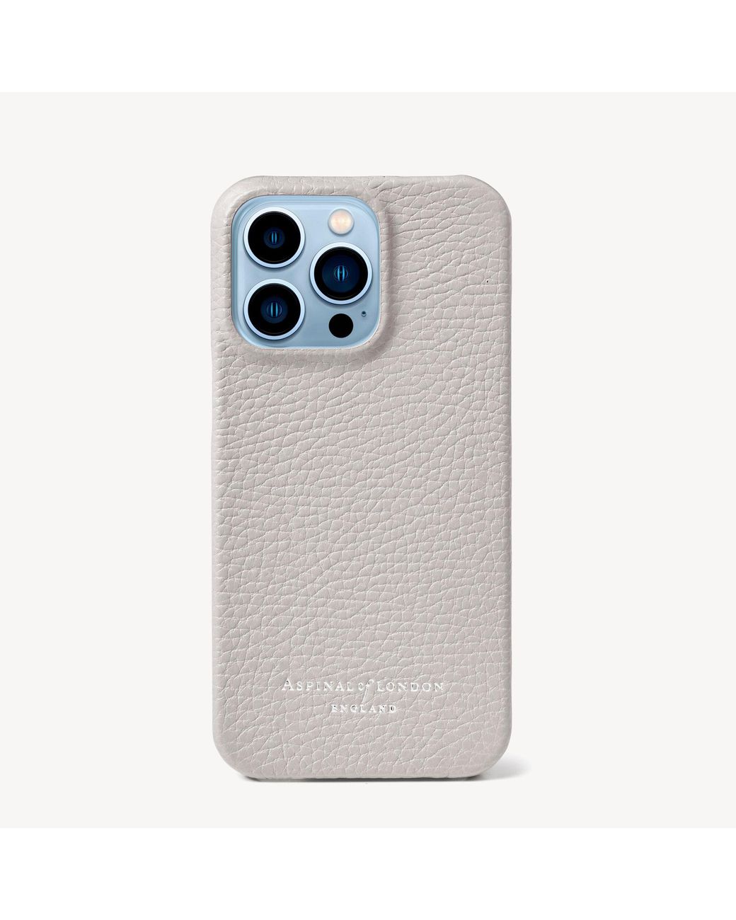 Aspinal of London Leather Iphone 13 Pro Case in Grey (Gray) | Lyst