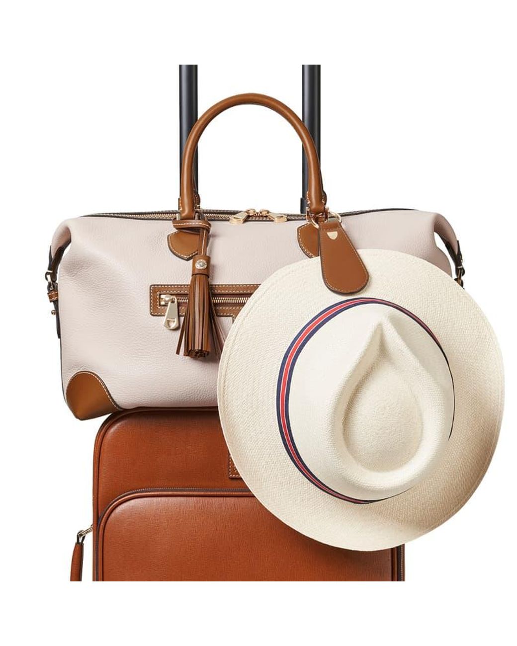 Aspinal Brown Magnetic Hat Clip