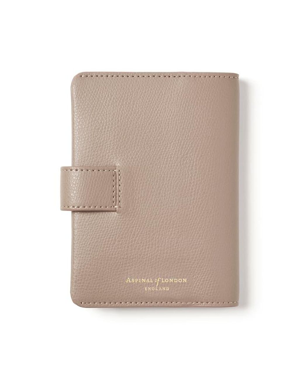 Aspinal Natural Duo Passport Cover