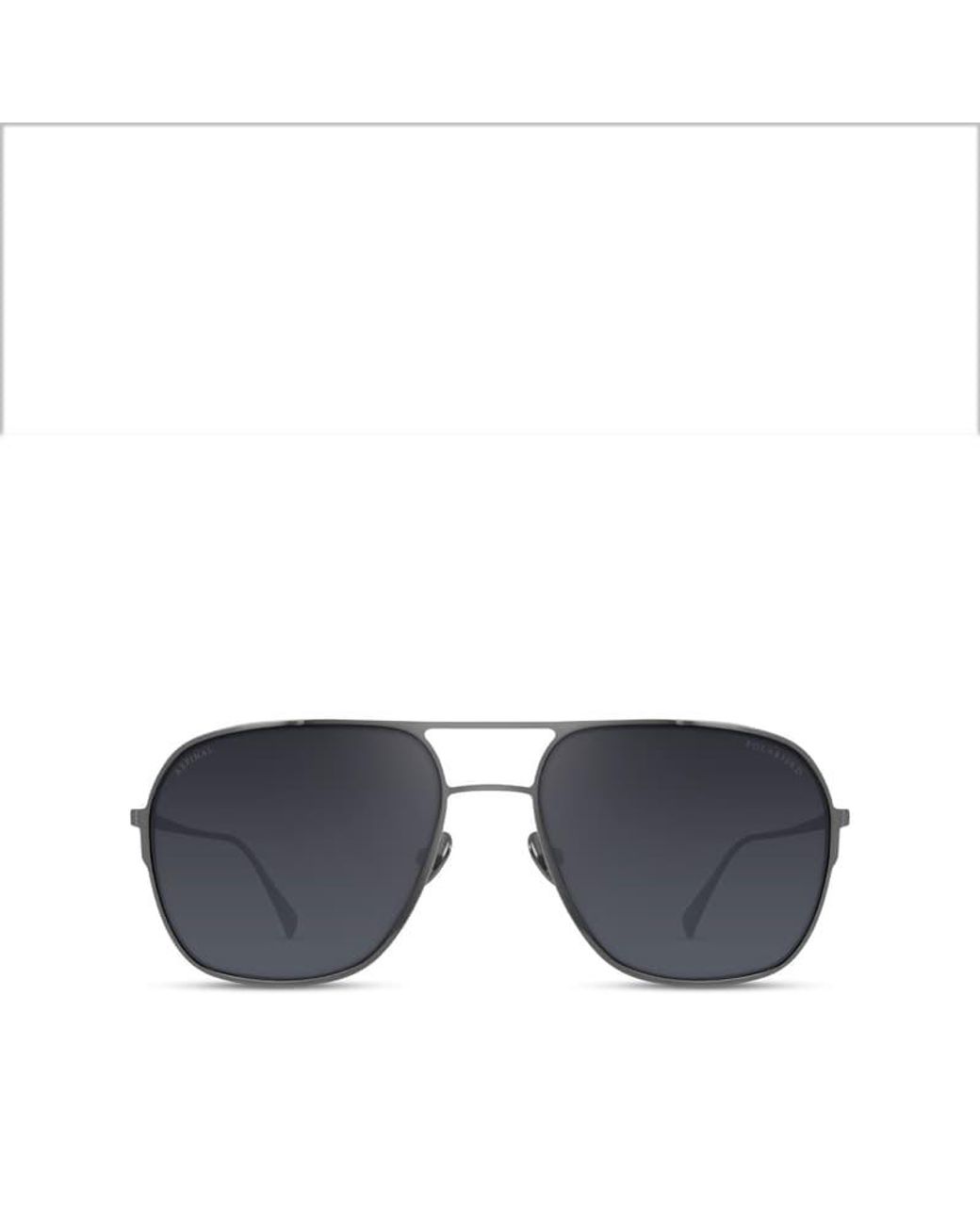 Aspinal Blue Maranello Aviator Sunglasses
