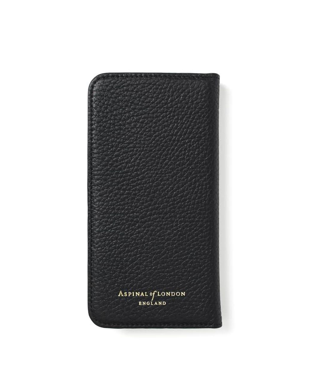 Aspinal Black Iphone 16 Pro Magnetic Card Case