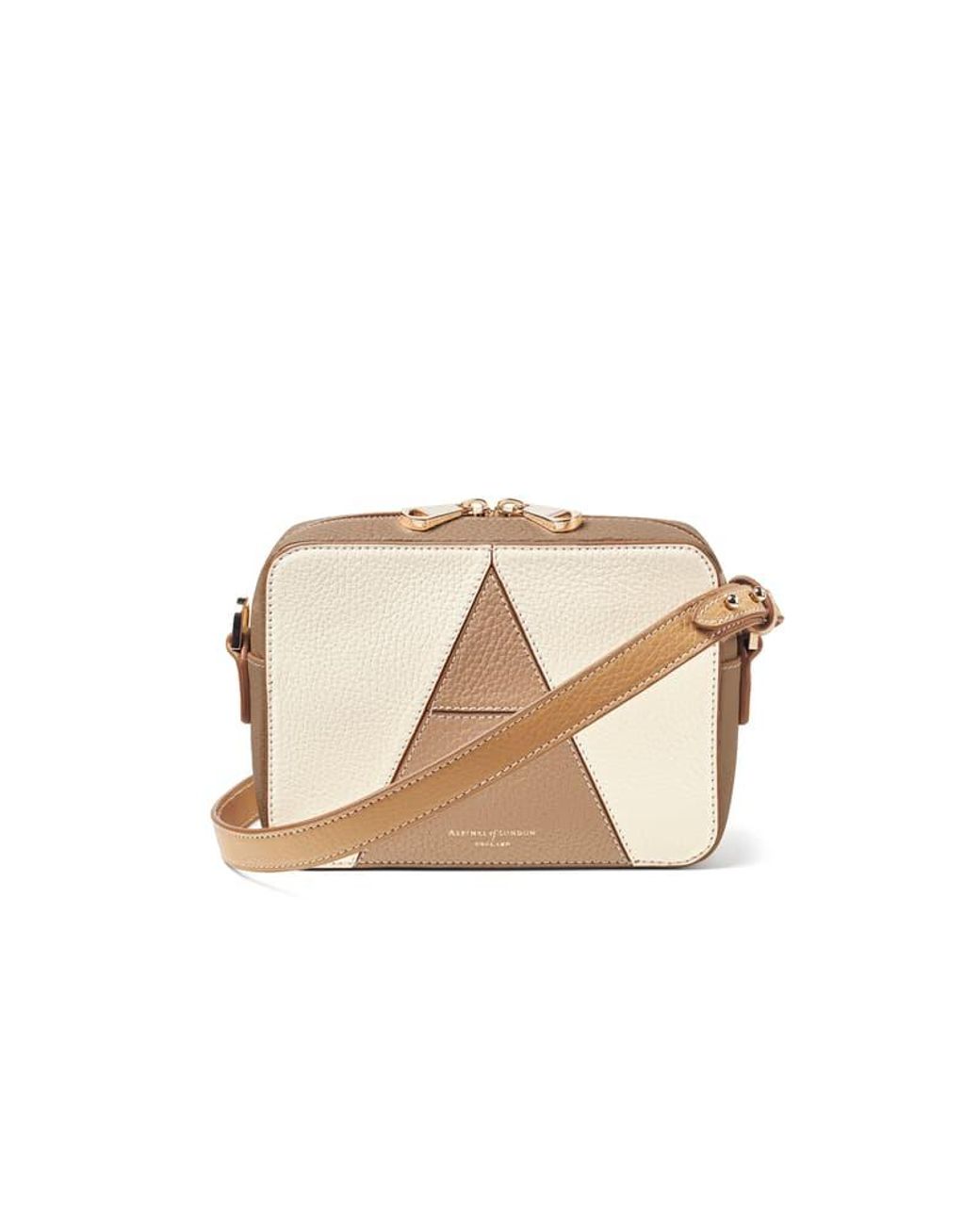 Aspinal Natural Camera Crossbody