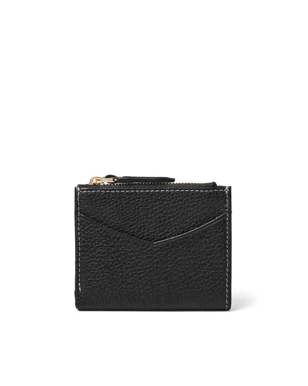 Aspinal Black Hudson Multi-Use Pocket Wallet