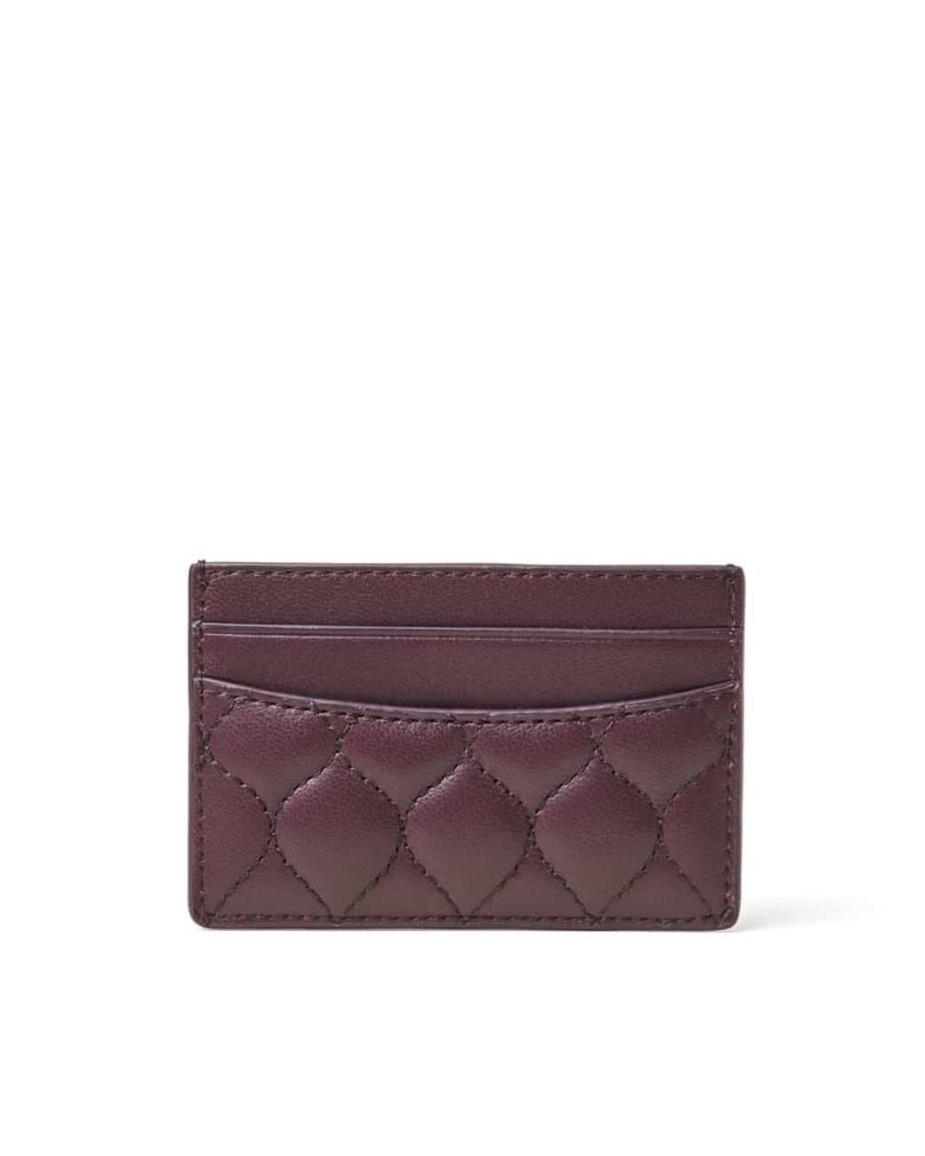 Aspinal Purple Slim Credit Card Holder