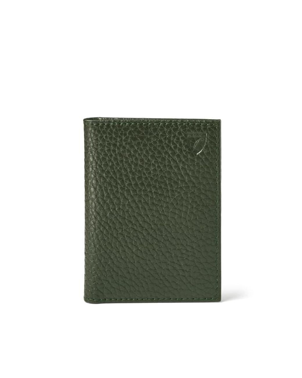 Aspinal Green Double Fold Credit Card Holder