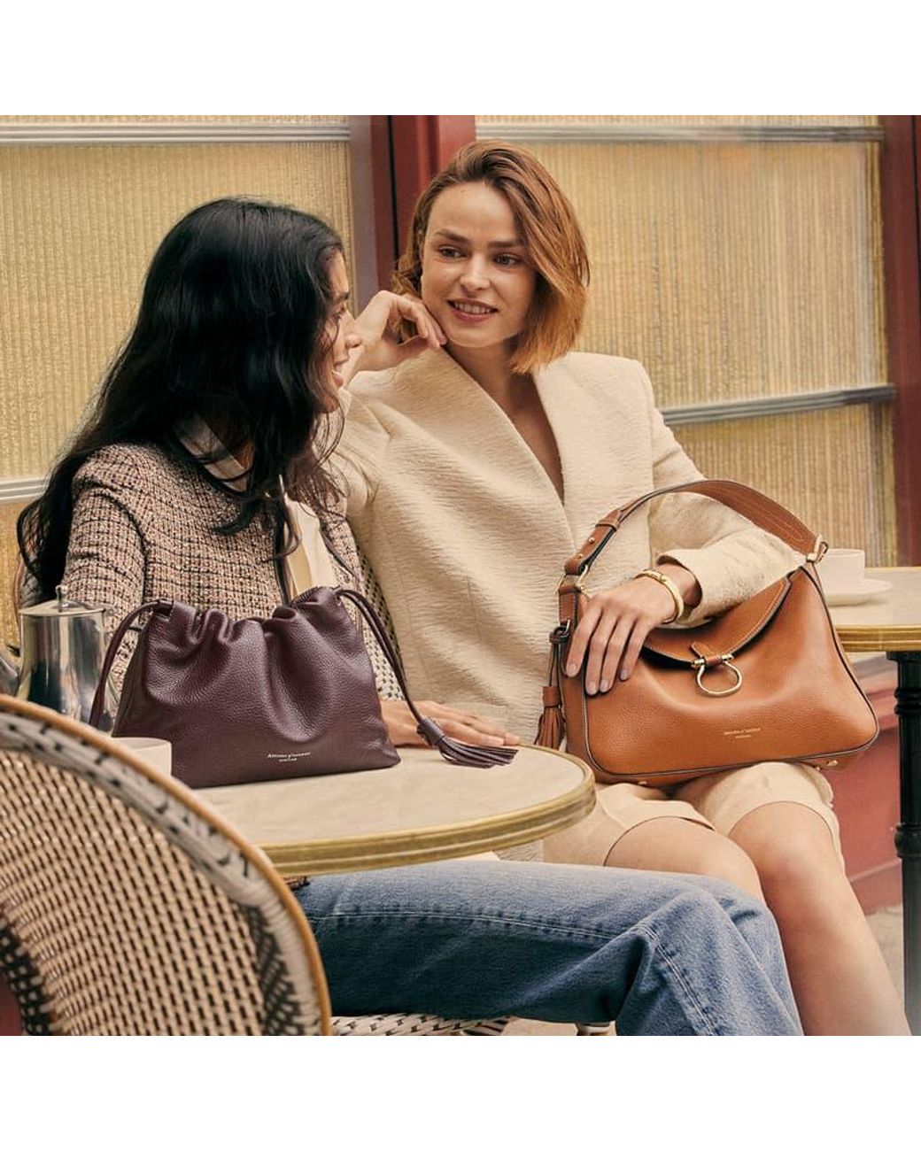 Aspinal Brown Bella Hobo