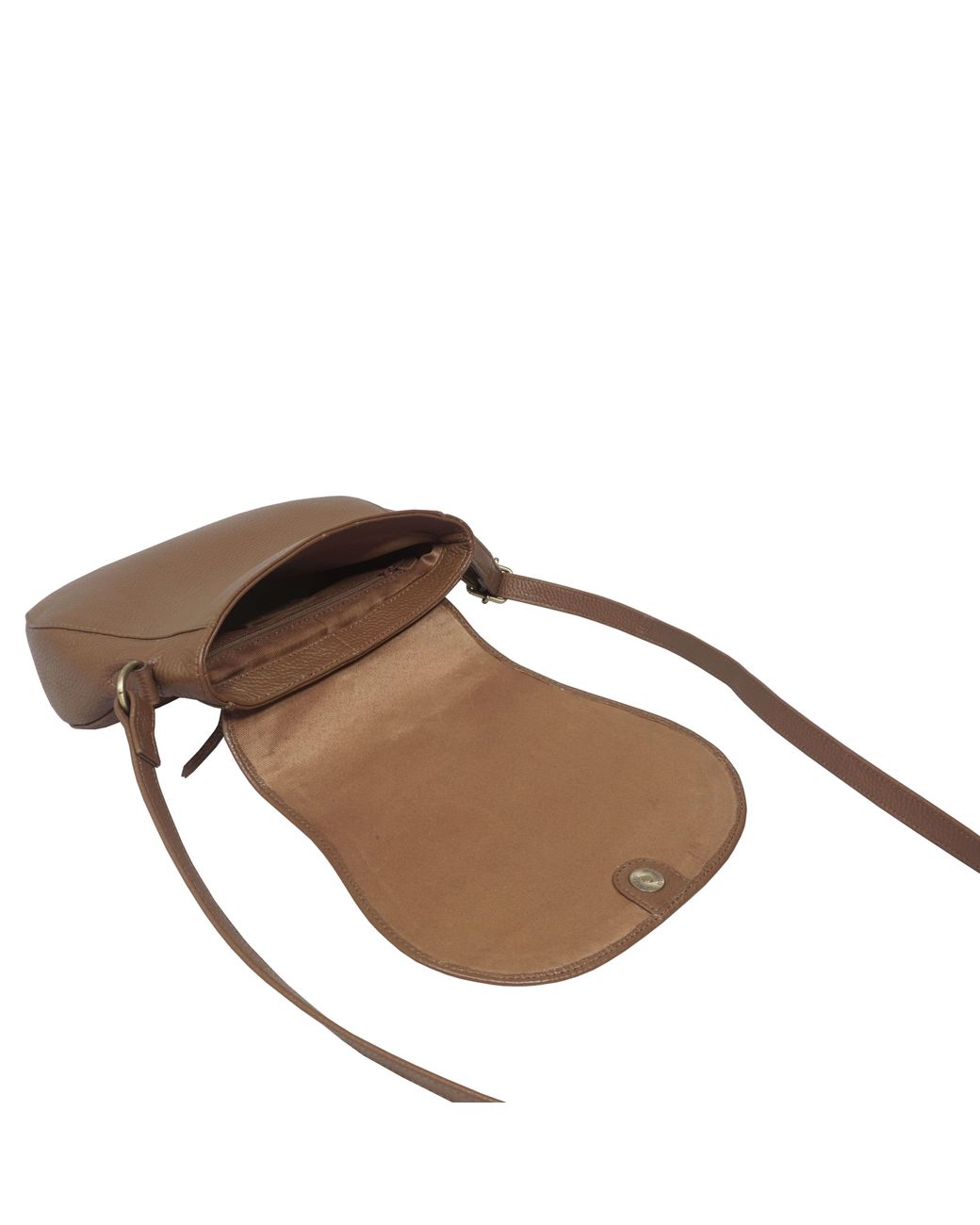 Womens Bags Shoulder bags Assots London carmel Tan Real Leather Shoulder Crossbody Bag in Brown 