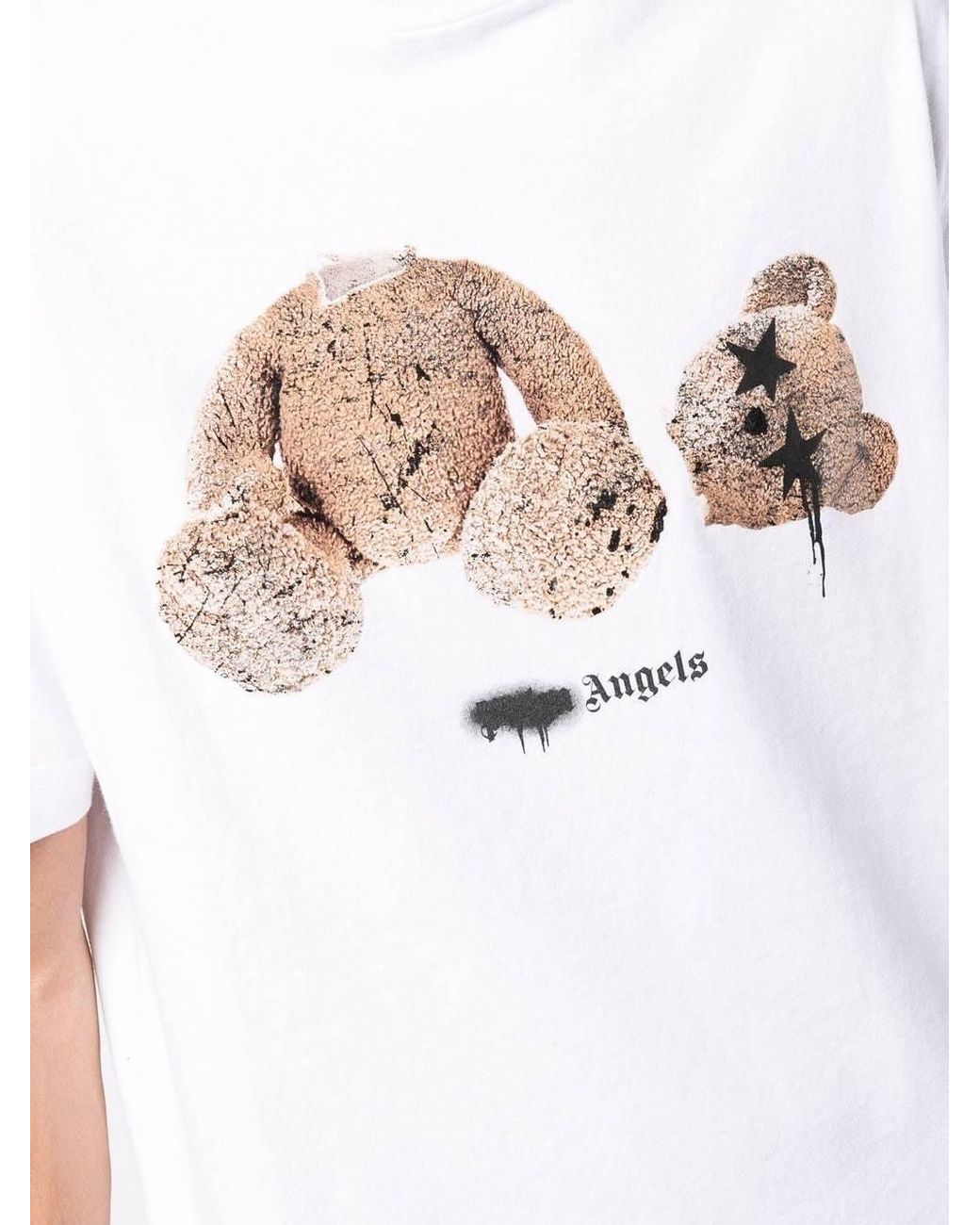 新品】Palm Angels スプレー BEAR ロゴ スウェット XL-