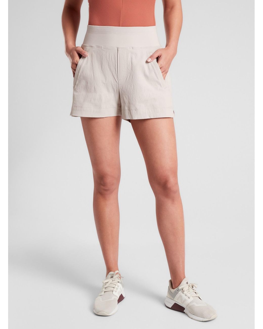 Athleta Trekkie North Short in Gray | Lyst