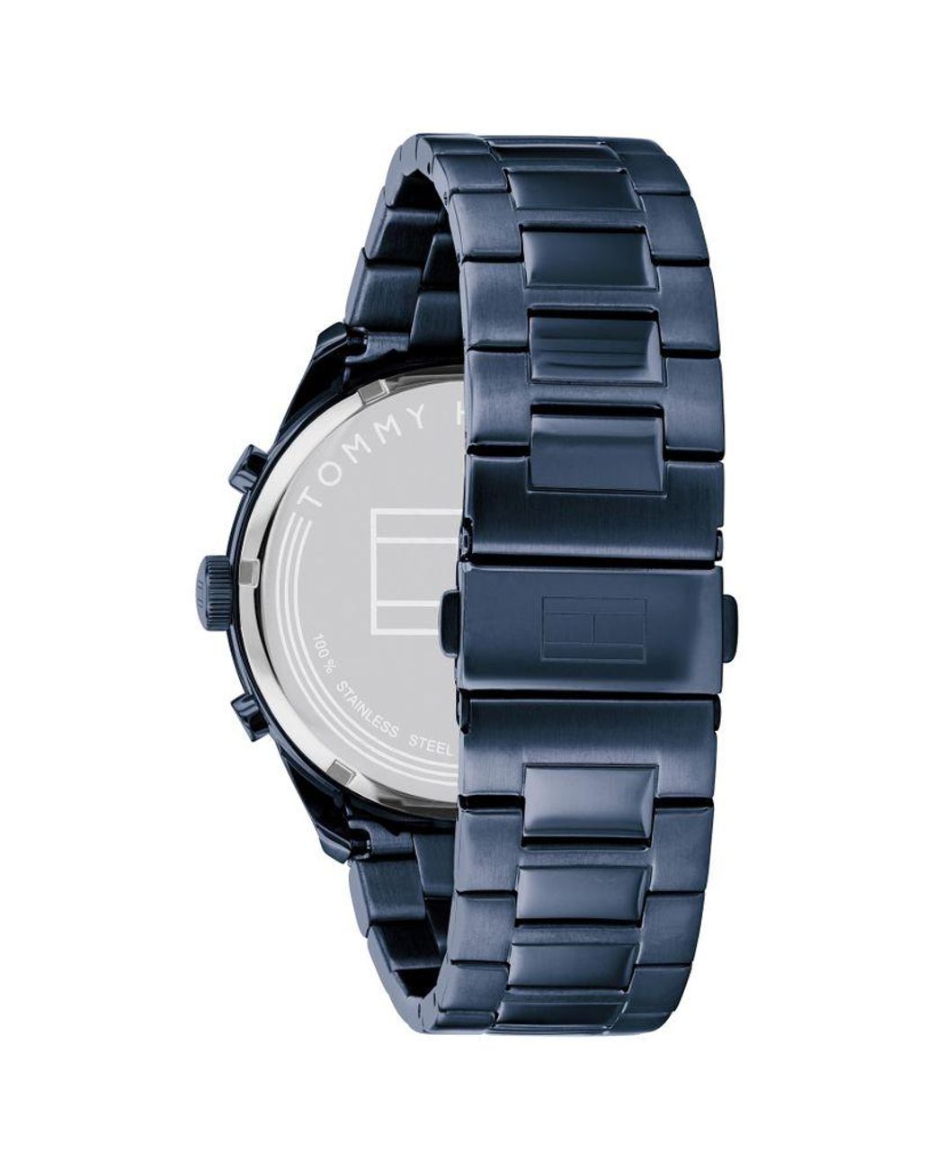 tommy hilfiger watch mens blue